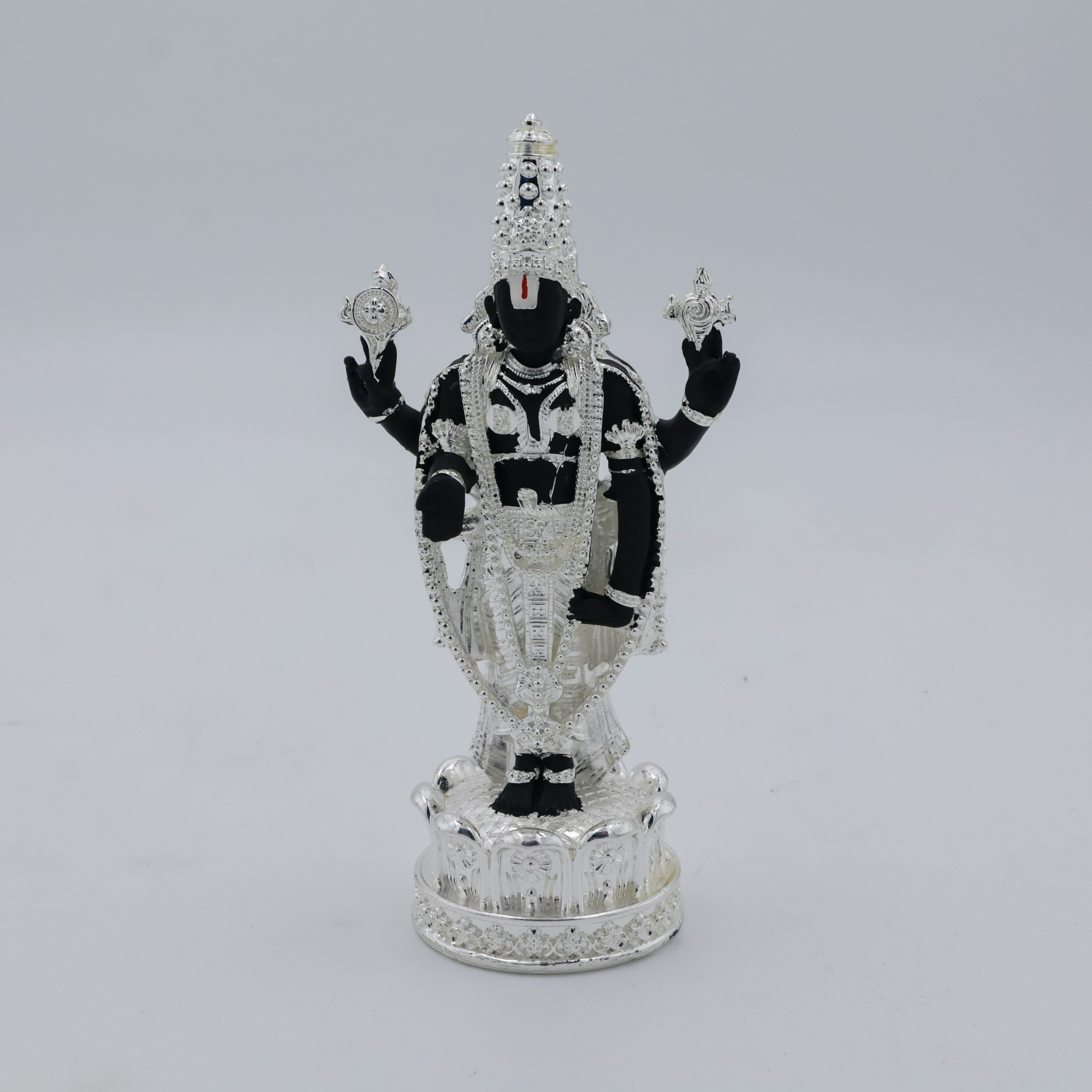 New Akshaya Jewellers - Silver Coated Balaji Idol